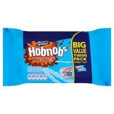 McVitie's Milk Chocolate Hobnobs Twin Pack 2 X 300G