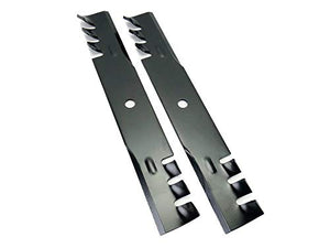 Set Of 2 Blades Replaces BAD BOY 038-5350-00 038-5350-0050 LESCO 021871 21871