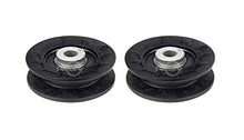 Load image into Gallery viewer, Rotary 2 Pack V-Idler Pulley for Husqvarna Craftsman AYP 532165626 Grasshopper 393312
