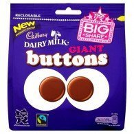 CADBURY DAIRY MILK GIANT BUTTONS LARGE BAG by Cadbury