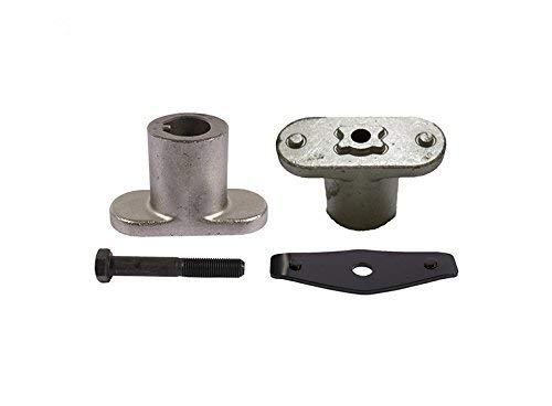 Blade Adapter Kit - Compatible with: MTD 756-0609, Includes 748-0377E (Same as 748-0377C) Adapter, 710-1251 Hex Bolt, 736-0524B (Same as 736-0524A) Blade Bell Support