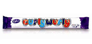 Cadbury Curly Wurly Bar from England (Pack 5 Bars)