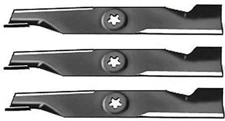 ISE Replacement Set of 3 Blades for AYP & Husqvarna, Replaces Part Numbers: 173920, 180054, 532180054, 532 17 39-20, 532 18 00-54
