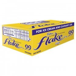 Cadbury 99 Chocolate Flakes Full Box