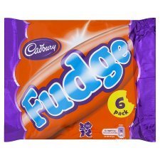 Cadburys Fudge 6 Per Pack