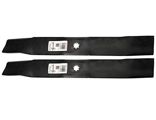 Set Of 2 Blades Replaces JOHN DEERE AM137327 AM141032 AM141034 M154061 M154062