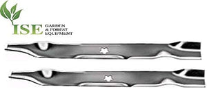 ISE Replacement Set of 2 Lawnmower Blades for AYP, Replaces Part Numbers: 134148, 139774, 532134148