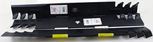 Load image into Gallery viewer, Rotary 61&quot; 14392 Lawnmower Blade Set Husqvarna #521981601 5pt Star Gator Mulch
