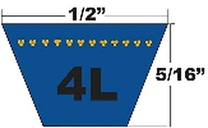 Silver Streak # 248069 True-blue Belt for ALLIS CHALMERS 1668065, ALLIS CHALMERS 1666324, ALL