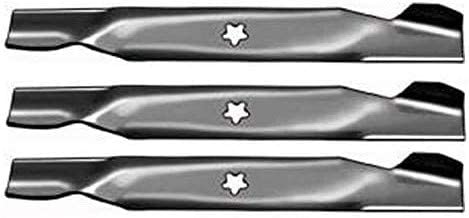 ISE Replacement Set of 3 Lawnmower Blades for AYP, Replaces Part Numbers: 137380, 532137380
