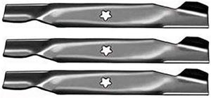ISE Replacement Set of 3 Lawnmower Blades for AYP, Replaces Part Numbers: 137380, 532137380
