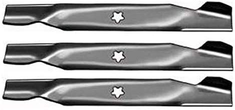 ISE Replacement Set of 3 Lawnmower Blades for AYP, Replaces Part Numbers: 130652, 532130652