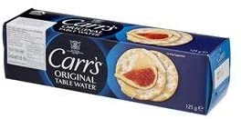 Carrs Table Water Biscuits 125g.