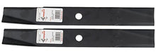 Load image into Gallery viewer, Rotary (2) 1127 Blades for John Deere AM-31100, AM-100946, 46&quot; 47&quot; 48&quot; Deck
