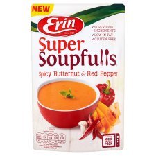 Erin Soupfulls Spicy Butternut And Red Pepper 350G