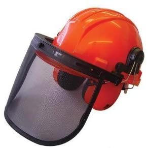 Chainsaw Forestry Safety Helmet with Ear Defenders, By ISE