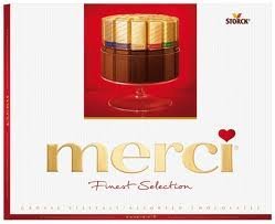 Merci European Chocolates 7oz 200g 16 Chocolates