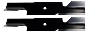 USA Mower Blades U11185BP (2) Extra High-Lift for Simplicity 5021227ASM Scag 482878 A48108 Length 18 in. Width 3 in. Thickness .200 in. Center Hole 5/8 in. 36in. 52 in. Deck