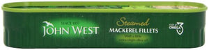 John West Steamed Mackerel in Olive Oil 110 g (Pack of 5)