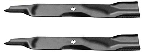 ISE Replacement Set of 2 Blades for John Deere, Replaces Part Numbers: AM137327, AM141032, AM141034, M154061, M154062