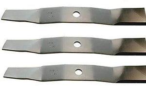 ISE Replacement Set of Three Lawnmower Blades for John Deere, Replaces Part Numbers: M136195, TCU30316