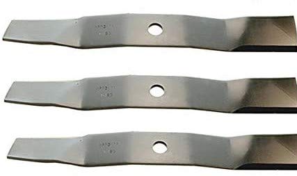 ISE Replacement Set of Three Lawnmower Blades for John Deere, Replaces Part Numbers: M136195, TCU30316