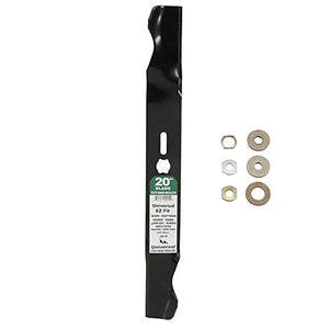 20" Universal EZ Fit Replacement Lawn Mower Blade Cut-Bag-Mulch