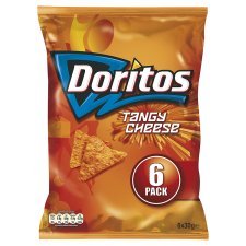 Walkers Doritos Tangy Cheese 6X30g x 4