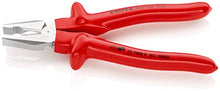 Load image into Gallery viewer, Knipex 02 07 225 High Leverage Combination Pliers 8,86" with dipped insulation
