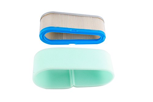 Briggs & Stratton Air Filter Plus Pre-Filter - Compatible 691667, 493910 Air Filter, 272477, 272477S Pre-Filter