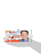Load image into Gallery viewer, Kinder Chocolate 100g/3.52oz (Pack of 3)
