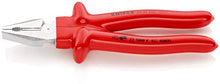 Load image into Gallery viewer, Knipex 02 07 225 High Leverage Combination Pliers 8,86" with dipped insulation
