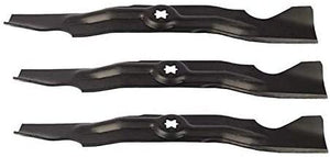 ISE Replacement Set of 3 Blades for Cub Cadet Replaces Part Numbers: 742-04053A, 742-04053B, 742-04053C, 742-04056, 742-04056A, 742-04056B, 742-04056C