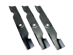 (3) Rotary 9907 Mower Blades for Roper Sears Poulan 532180054, 48" Deck