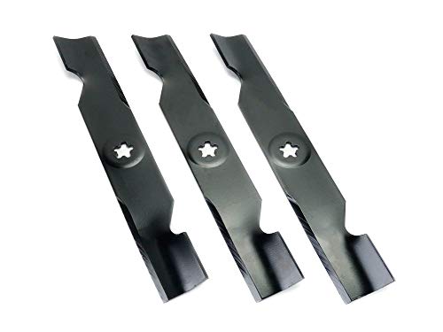(3) Rotary 9907 Mower Blades for Roper Sears Poulan 532180054, 48