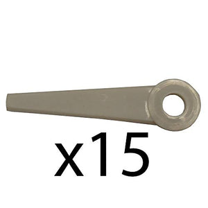 PolyCut Trimmer Replacement Blades 15pk Fits STIHL 4111-007-1001 4111-007-1004