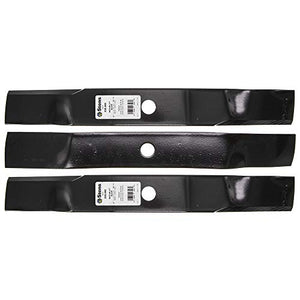 Set Of 3 Blades Replaces JOHN DEERE M136195 TCU30316 OREGON 91-138 STENS 330-595