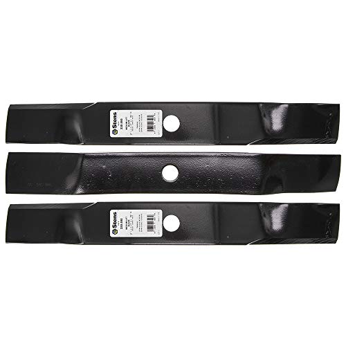 Set Of 3 Blades Replaces JOHN DEERE M136195 TCU30316 OREGON 91-138 STENS 330-595
