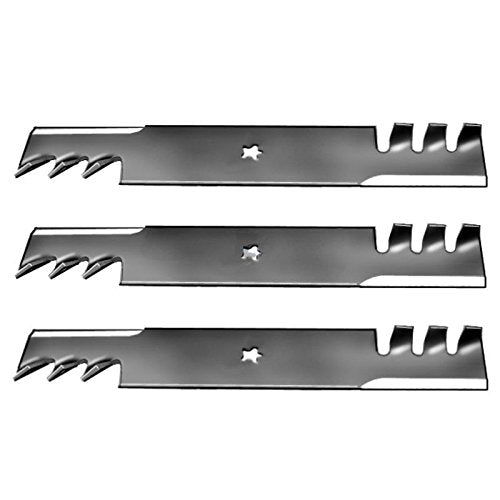 Set of 3 Mower Mulching Blades Replaces AYP Sears Roper 157033 159705