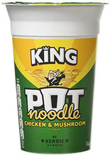 Load image into Gallery viewer, Pot Noodle King Chicken and Mushroom Flavour 117 g
