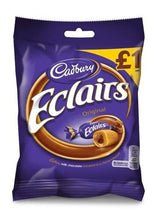 Load image into Gallery viewer, Cadbury Chocolate Eclairs 130g Bag
