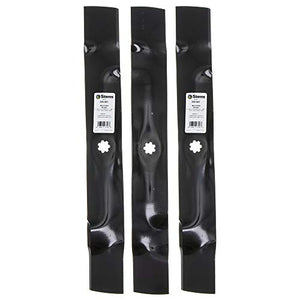 essie Stens 3 Mulching Blades Compatible with John Deere GX22151 AM141033 with 42" Deck