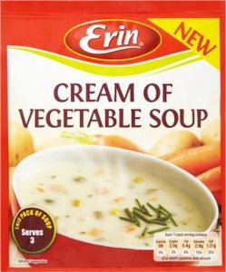 Erin Cream of Vegetable Soup 62g Made in Ireland with Pride