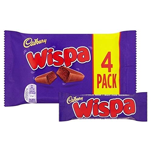 Cadbury Wispa 4pk 102g (Pack of 6)