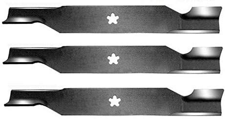 ISE Replacement Set of 3 Lawnmower Blades for AYP, Replaces Part Numbers: 187256, 532187256