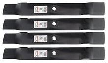 Load image into Gallery viewer, Rotary (4) 11593 Mower Blade Replaces John Deere GX22151 AM137328, 42&quot; Deck
