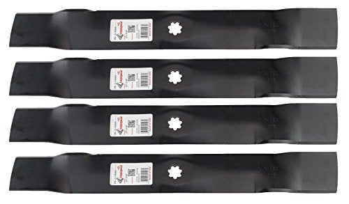 Rotary (4) 11593 Mower Blade Replaces John Deere GX22151 AM137328, 42