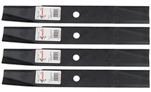 Load image into Gallery viewer, Rotary (4) 1127 Blades for John Deere AM-31100, AM-100946, 46&quot; 47&quot; 48&quot; Deck
