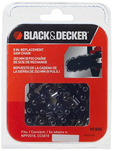 Load image into Gallery viewer, BLACK+DECKER RC800 8-Inch Saw Chain for CCS818 and NPP2018

