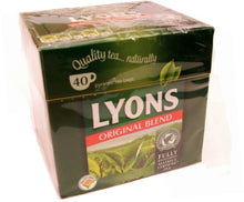 Load image into Gallery viewer, Lyons Tea Original Blend Box of 600 Tea Pryamid Bags
